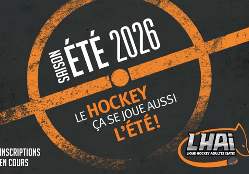 Ligue de hockey adultes - LHAI – Saison Été - Isatis Sport - Chambly-Sthyacinthe- Stconstant