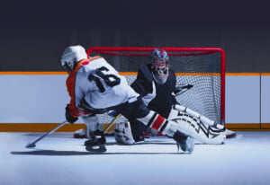 Hockey jeunes 3 contre 3